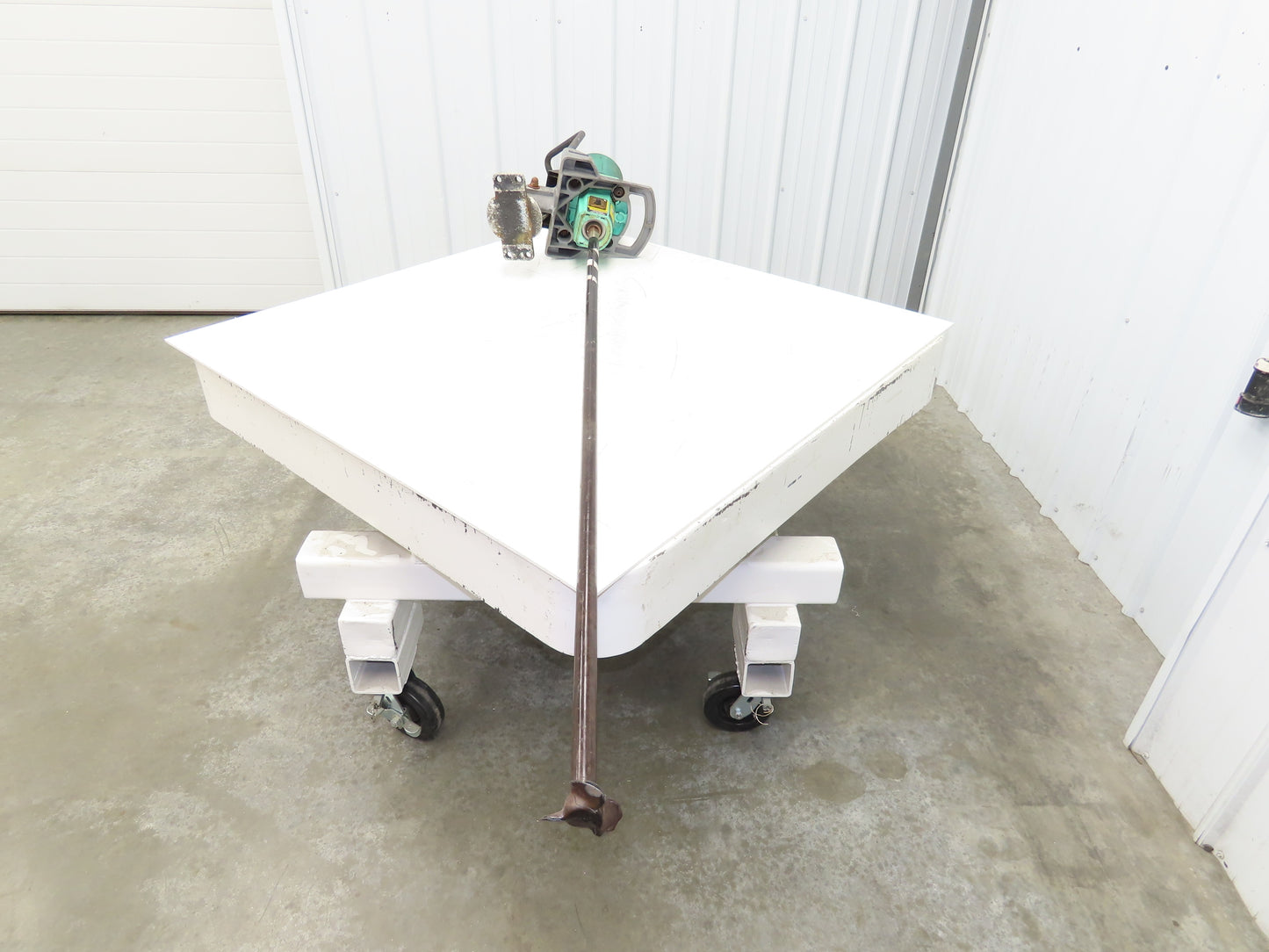 Lightnin Vektor V1P18 Clamp Tank Mixer Agitator 3.5"x 61" Impeller .25Hp 3PH