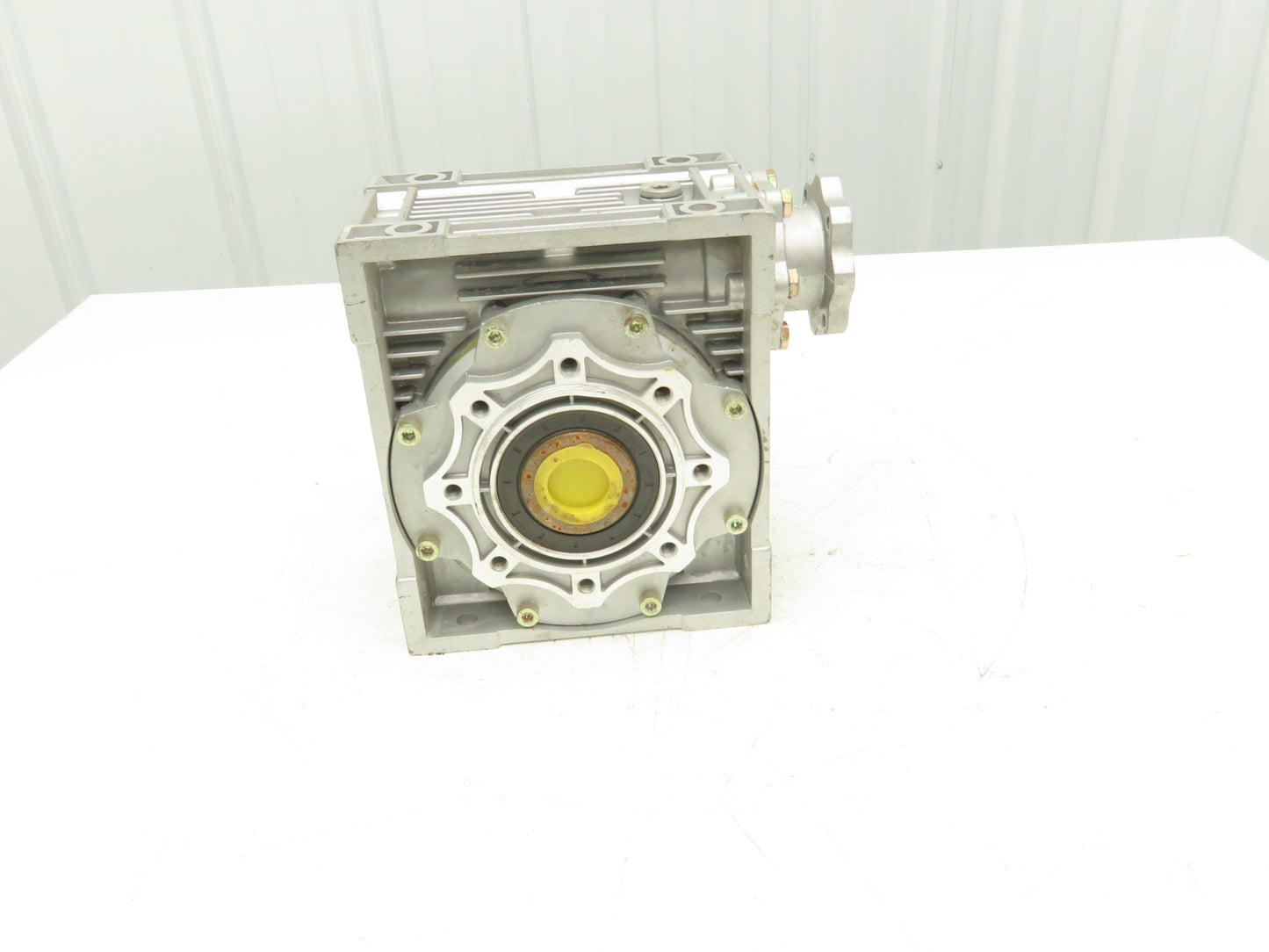 Jiangyin Guoliang NMRV 090 Worm Gearbox 25:1 Reducer 60 RPM Hollow Shaft