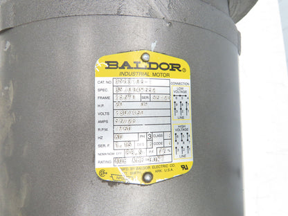 Baldor 3983108-1 AC Motor 20Hp 1760 RPM 230/460V 3PH 256TD Frame