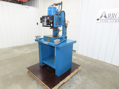 Acromark 630 Pneumatic Air Punch Press 3.5" Stroke 8" Throat 16x10"