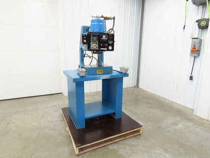 Acromark 630 Pneumatic Air Punch Press 3.5" Stroke 8" Throat 16x10"