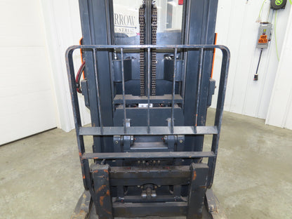 Doosan Forklift Stand On 36V Electric Pantograph Reach Truck 3241lbs 2569h 20' L
