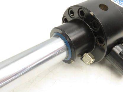 Hanchen Servocop Hydraulic Cylinder 80mm Bore 173mm Stroke Clamp Manifold *READ*