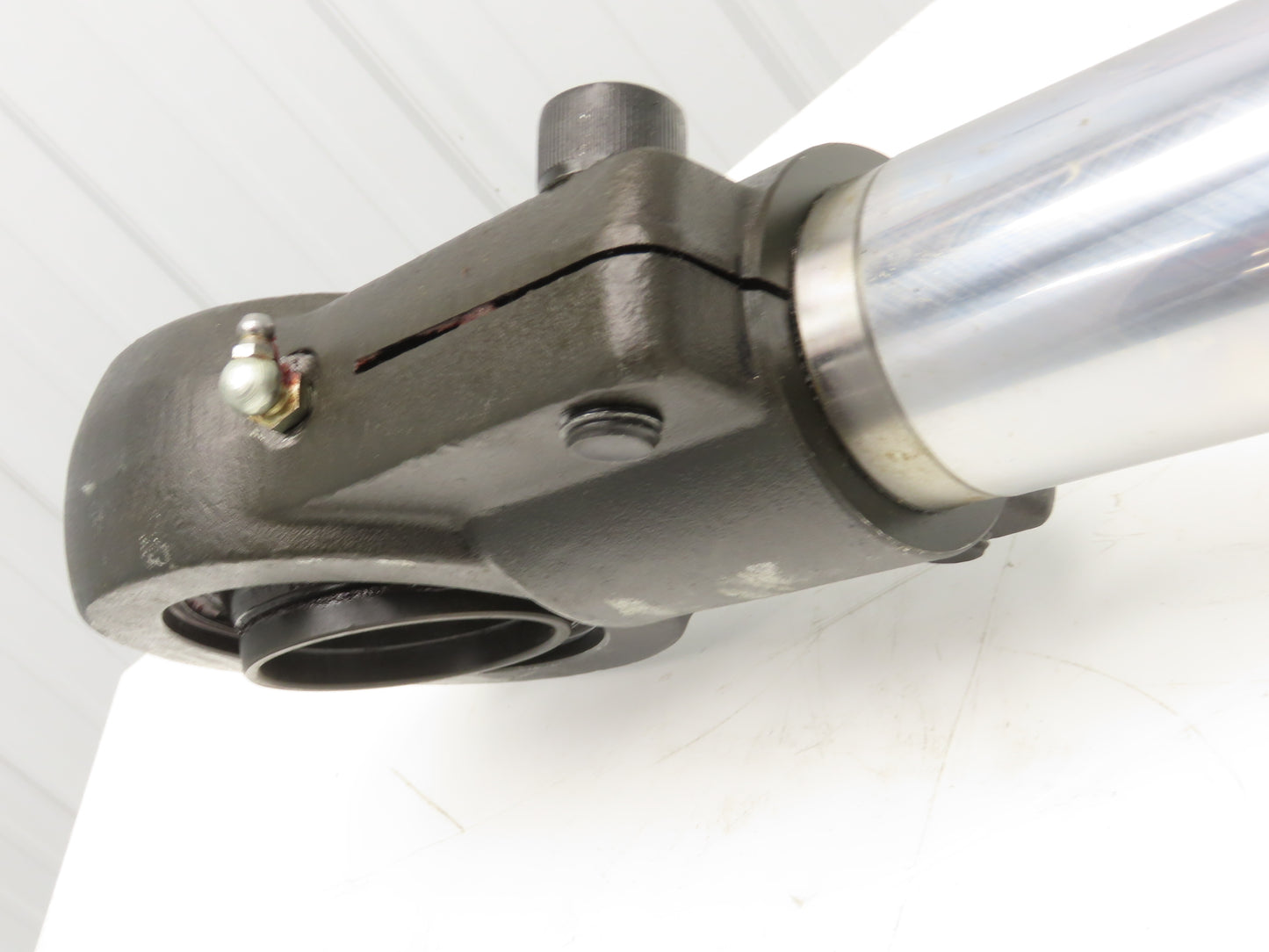Hanchen Servocop Hydraulic Cylinder 80mm Bore 173mm Stroke Clamp Manifold *READ*
