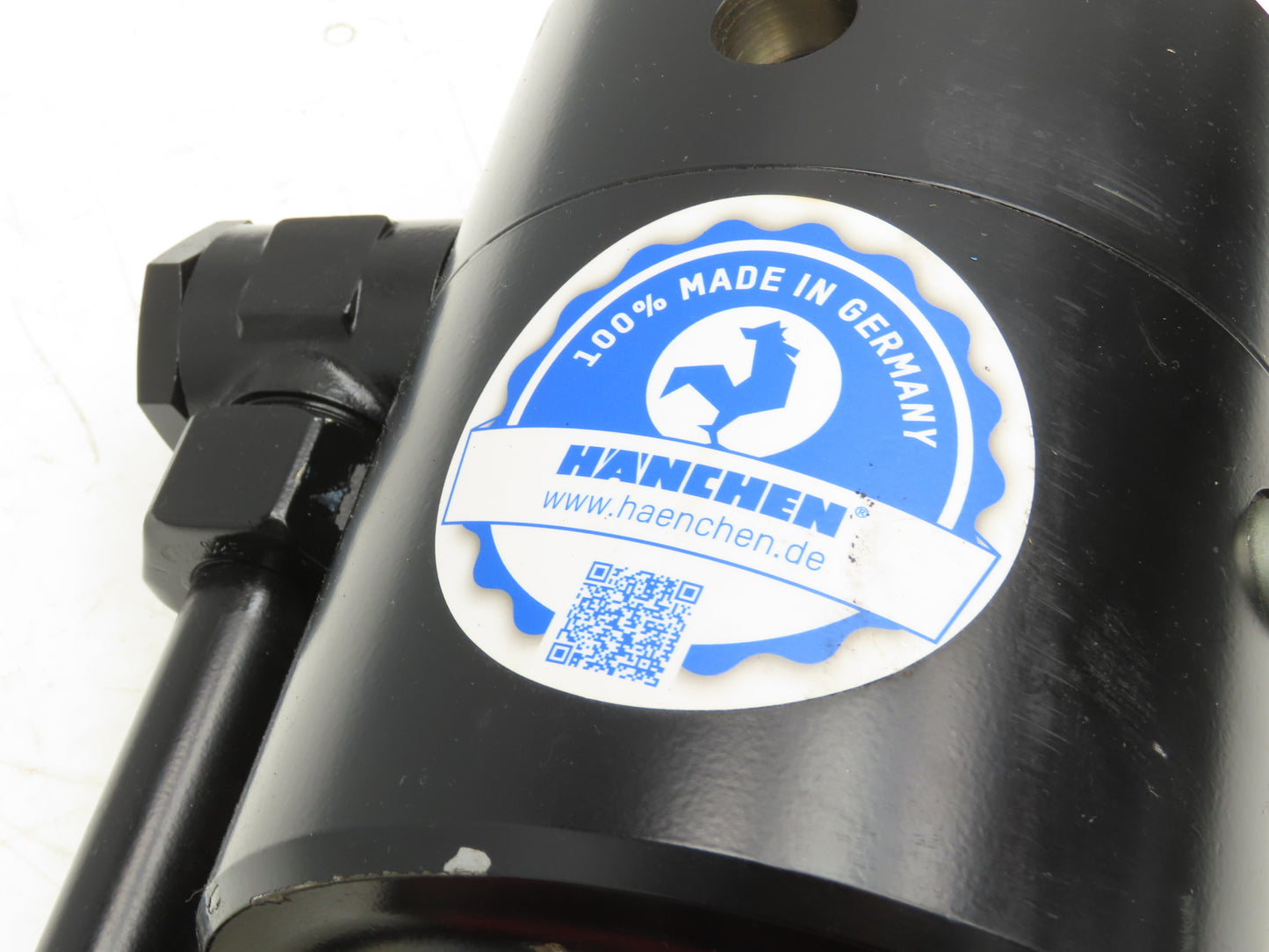 Hanchen Servocop Hydraulic Cylinder 80mm Bore 173mm Stroke Clamp Manifold *READ*