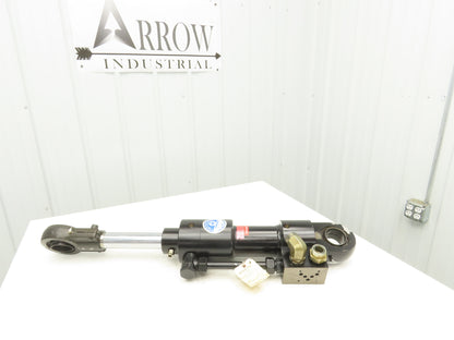 Hanchen Servocop Hydraulic Cylinder 80mm Bore 173mm Stroke Clamp Manifold *READ*