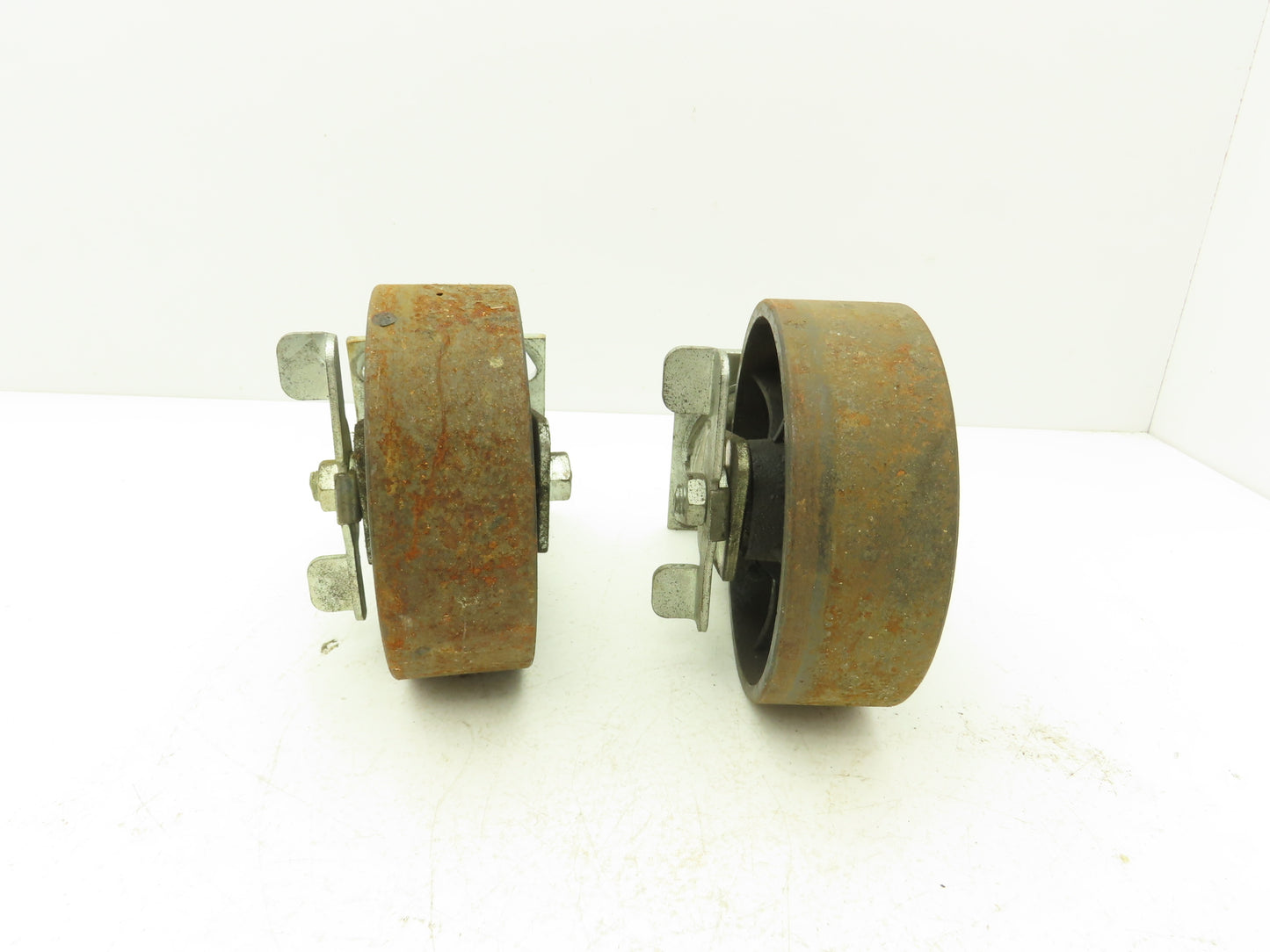 Faultless 6" Caster Wheel Swivel Locking 2" Wide 7-1/2" Height Lot of 2