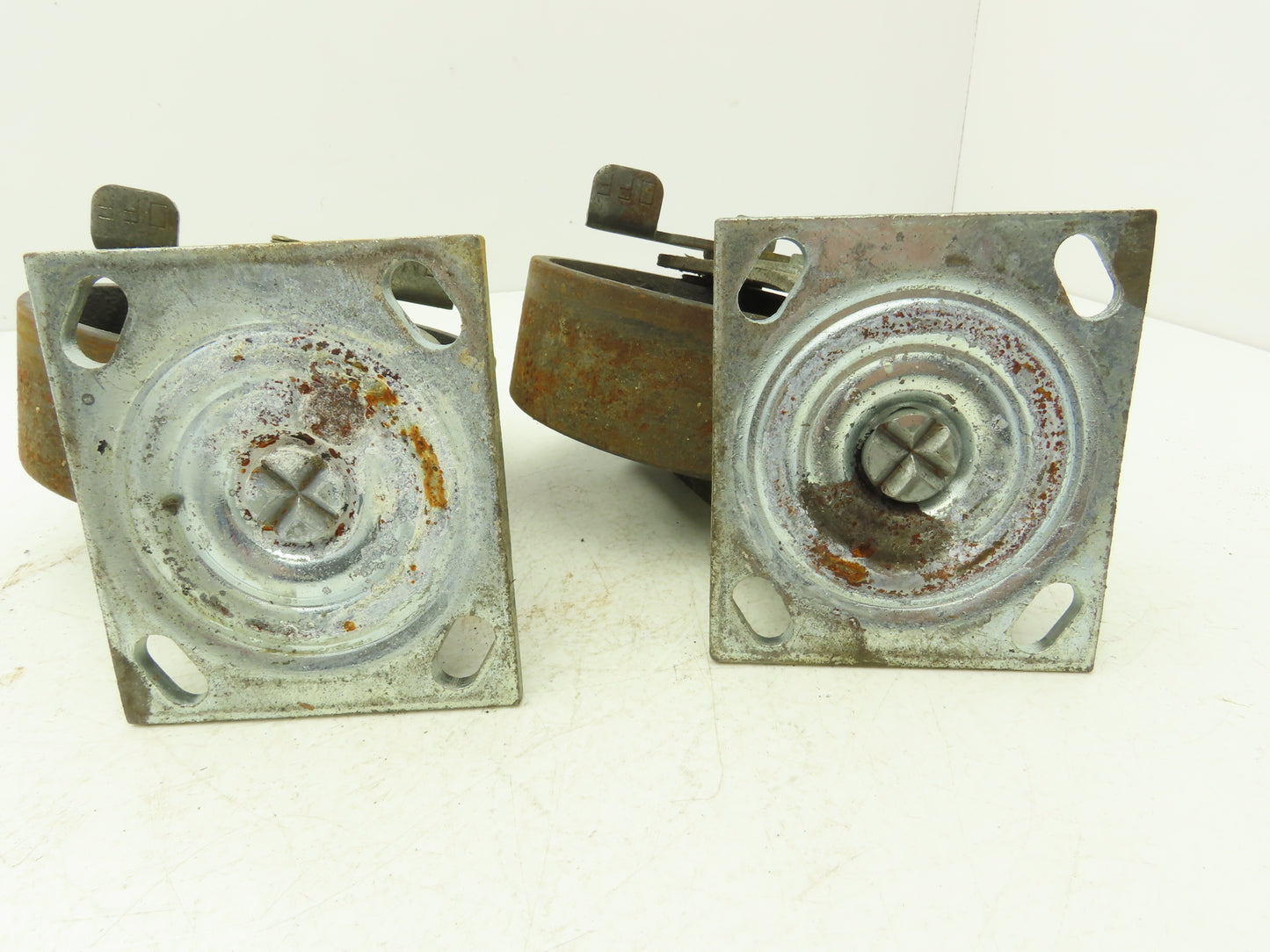 Faultless 6" Caster Wheel Swivel Locking 2" Wide 7-1/2" Height Lot of 2