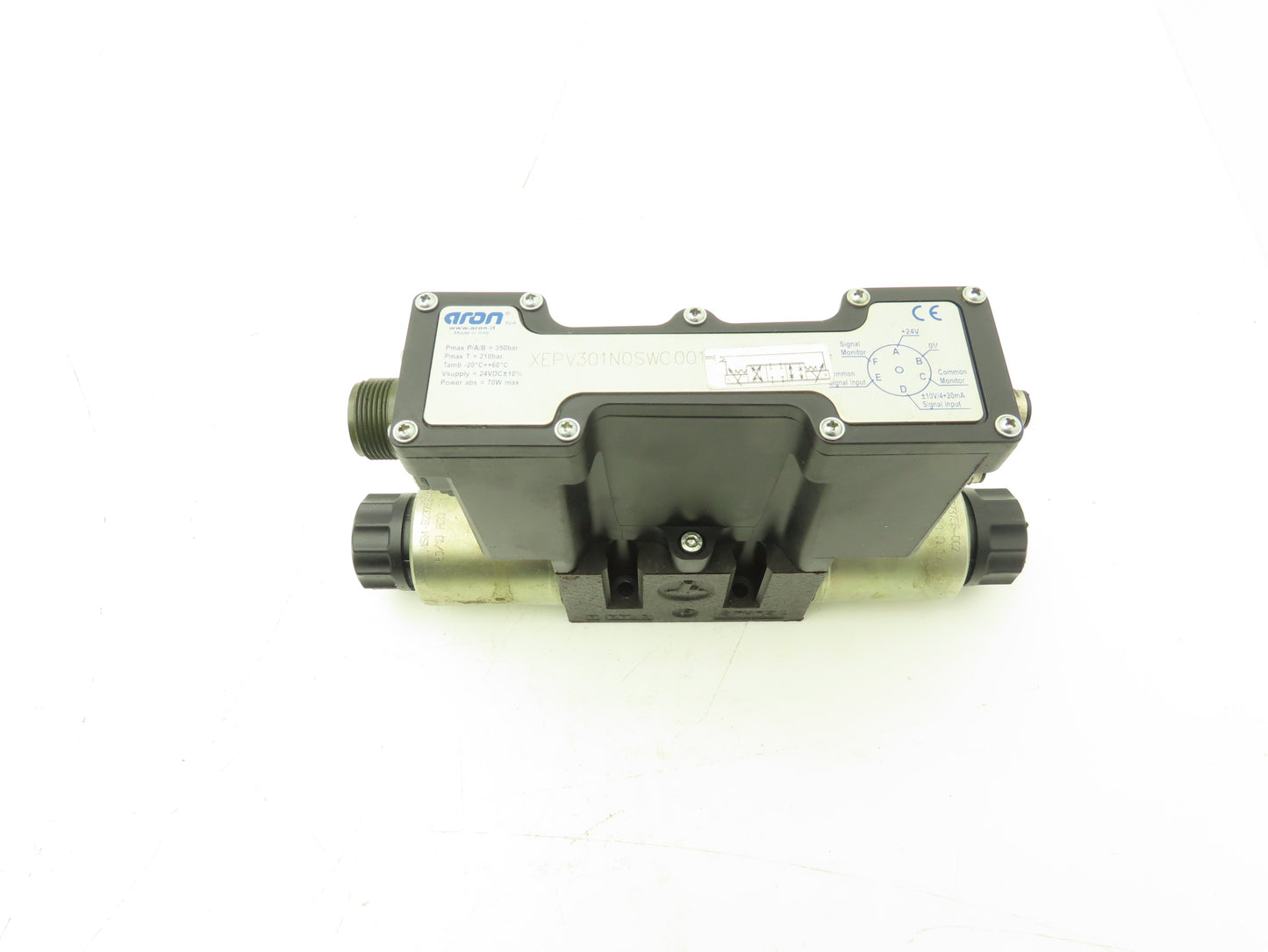 Aron XEPV301N0SWC001 Hydraulic Directional Valve 24VDC Coil