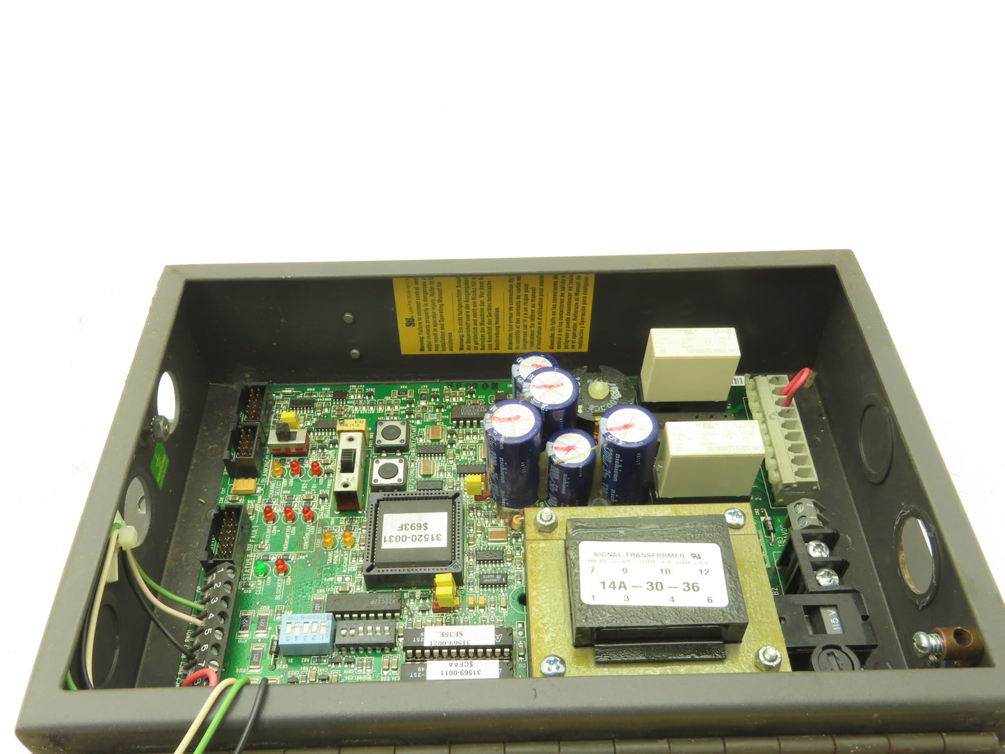 STI 70027-1002 Safety Light Curtain Controller W/Key 115VAC 50/60Hz 30VA