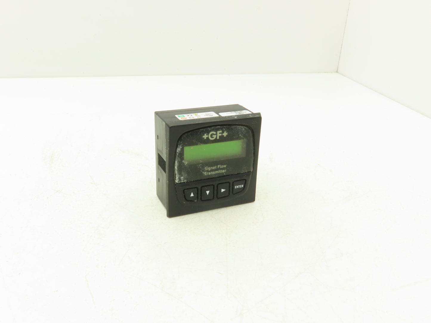 Signet 385501P +GF+ Flow Transmitter 12-24VDC 3-8550.401-1 Rev D3