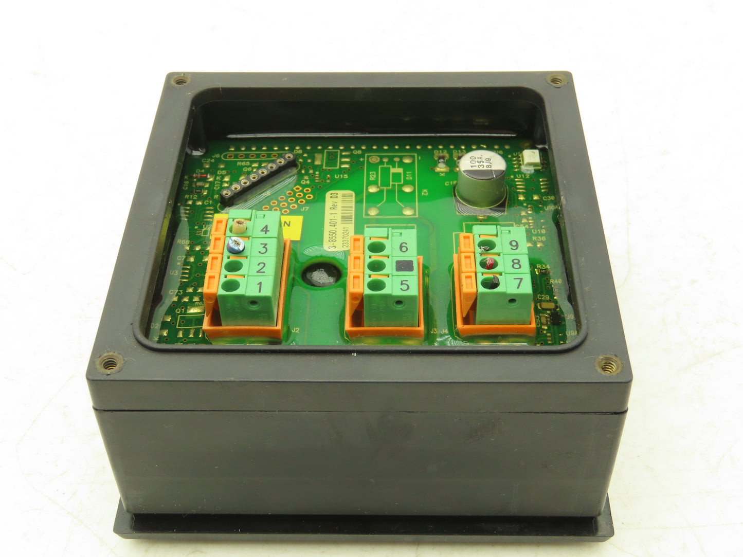 Signet 385501P +GF+ Flow Transmitter 12-24VDC 3-8550.401-1 Rev D3