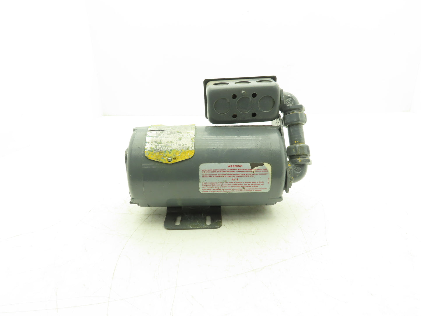 Baldor 2221613 Pump Motor 1Hp 3450rpm 230/460V 3PH 42YZ Slot Shaft 15-Min Duty
