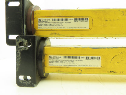 STI PA4424BX/PA4424BR Safety Perimeter Access Light Curtain Sender/ Receiver Set