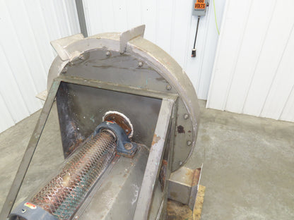 Sprout Centrifugal Blower Fan 33" Wheel 10" In 8x5" Out Stainless Food Grade