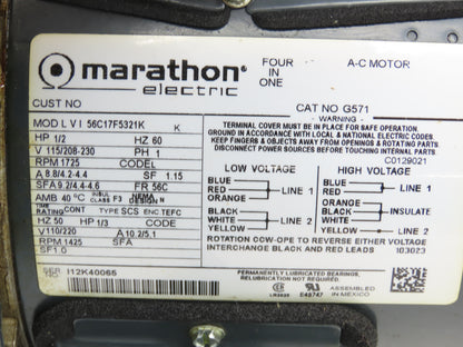 CBK CBK-2.1F Hydraulic Power Unit 1.5Gal 0.5GPM 115/208-230VAC 1Ph