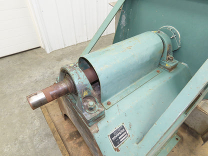 Koppers Centrifugal Blower Fan 33" Wheel 10" In 8x5" Out Stainless Food Grade