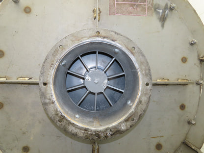 Koppers Centrifugal Blower Fan 33" Wheel 10" In 8x5" Out Stainless Food Grade