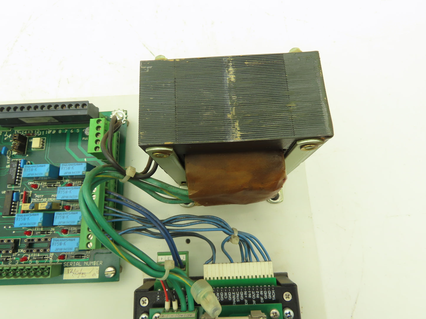 Yaskawa Motoman 131750-4 Robotic Welder Controller UWI Interface Rev B