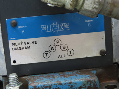 Dayton Haldex 4F683A Hydraulic Power Unit 1.5Gal 1GPM 1500psi 1Hp 460V w/Pendant