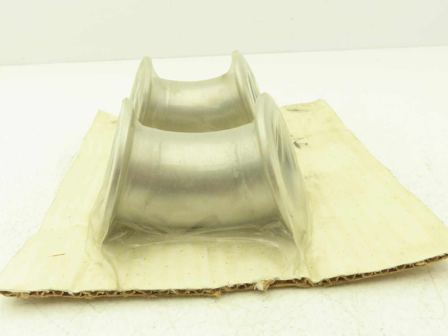 45 Degree Radius Vacuum Elbow Welded 3" Flange Stainless Steel Lot of 2