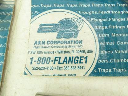 A & N 90 Degree Butt Weld Vacuum Elbow 1-1/2" Stainless Steel Lot of 4