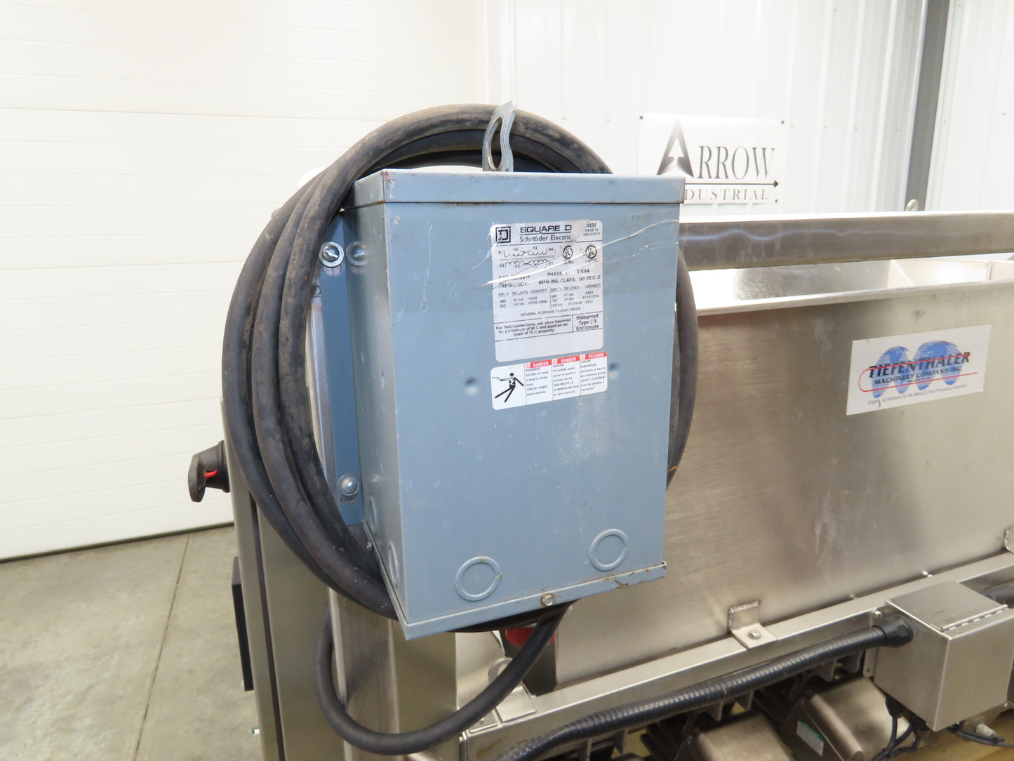 Tiefenthaler K-Topper Commercial Food Topping Handler Dry Bulk 480V Shaker 48"W