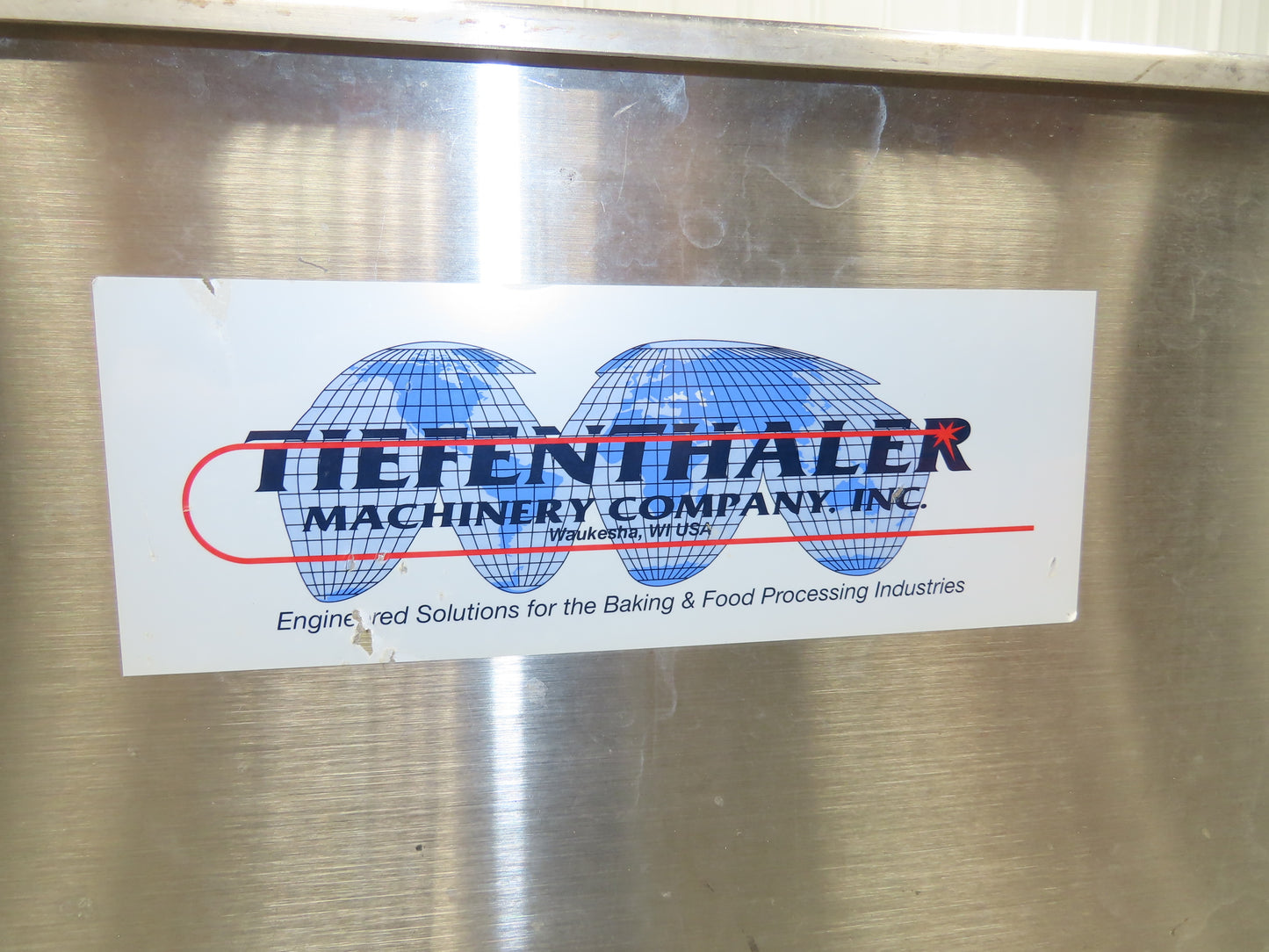 Tiefenthaler K-Topper Commercial Food Topping Handler Dry Bulk 480V Shaker 48"W