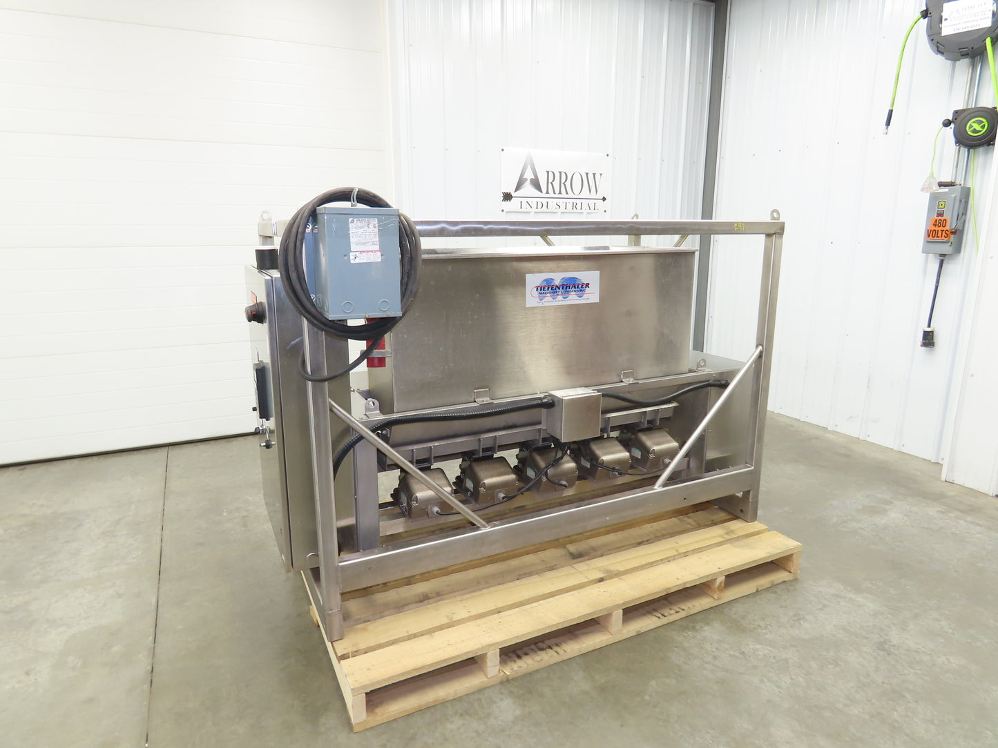 Tiefenthaler K-Topper Commercial Food Topping Handler Dry Bulk 480V Shaker 48"W