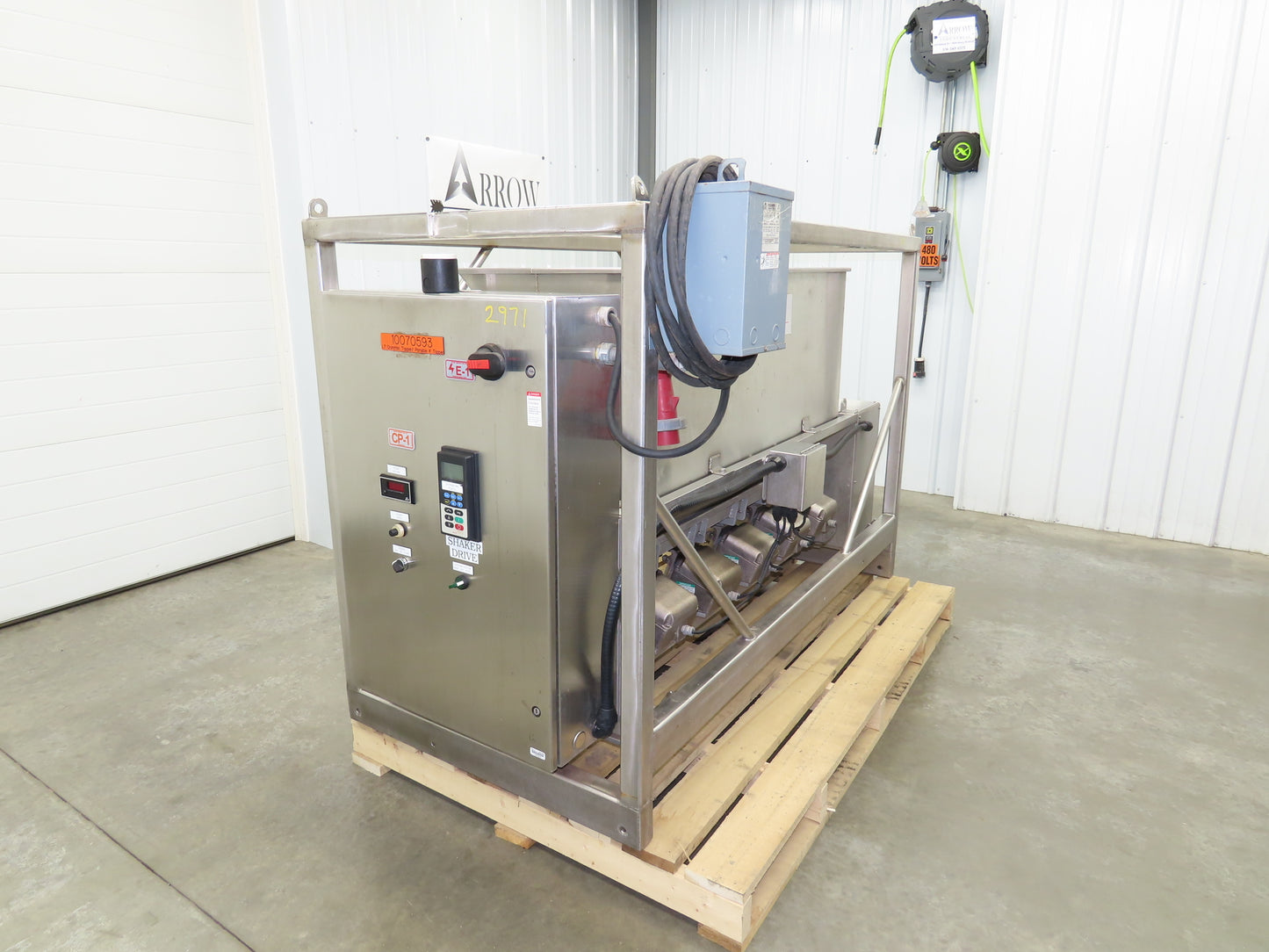 Tiefenthaler K-Topper Commercial Food Topping Handler Dry Bulk 480V Shaker 48"W
