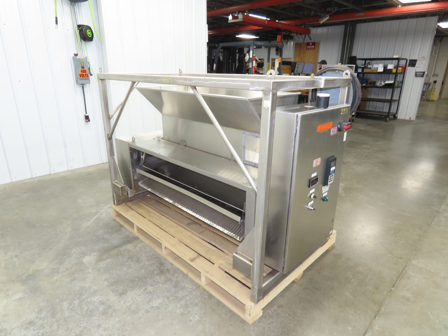 Tiefenthaler K-Topper Commercial Food Topping Handler Dry Bulk 480V Shaker 48"W