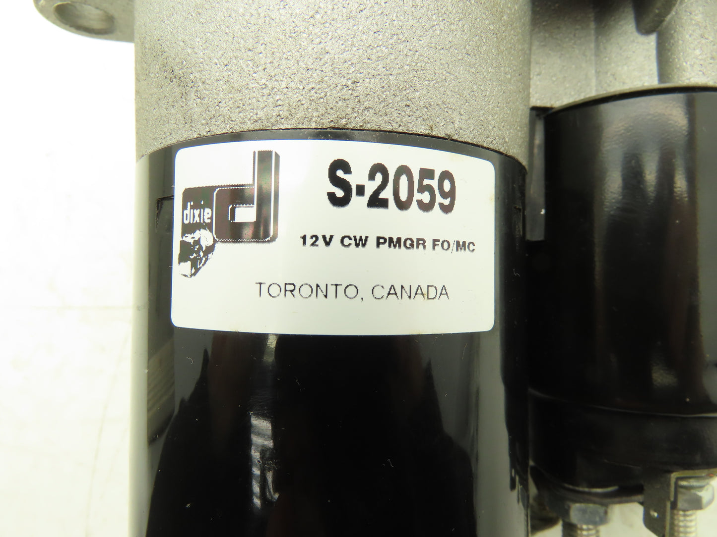 Dixie Electric S-2059 Forklift 12 Volt Starter 10 Teeth