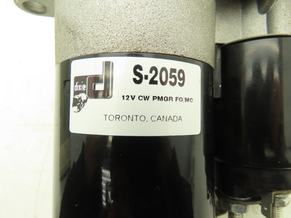 Dixie Electric S-2059 Forklift 12 Volt Starter 10 Teeth