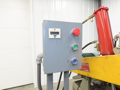 Everett 16 Cut Off Abrasive Metal Saw 16" Blade 5Hp Pneumatic Automation