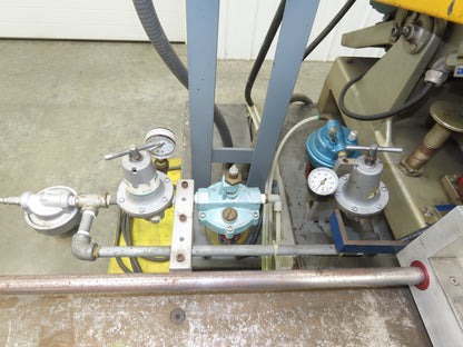 Everett 16 Cut Off Abrasive Metal Saw 16" Blade 5Hp Pneumatic Automation