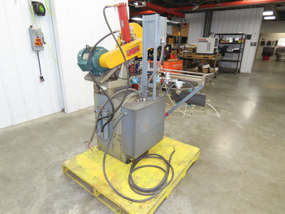 Everett 16 Cut Off Abrasive Metal Saw 16" Blade 5Hp Pneumatic Automation