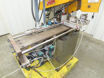 Everett 16 Cut Off Abrasive Metal Saw 16" Blade 5Hp Pneumatic Automation