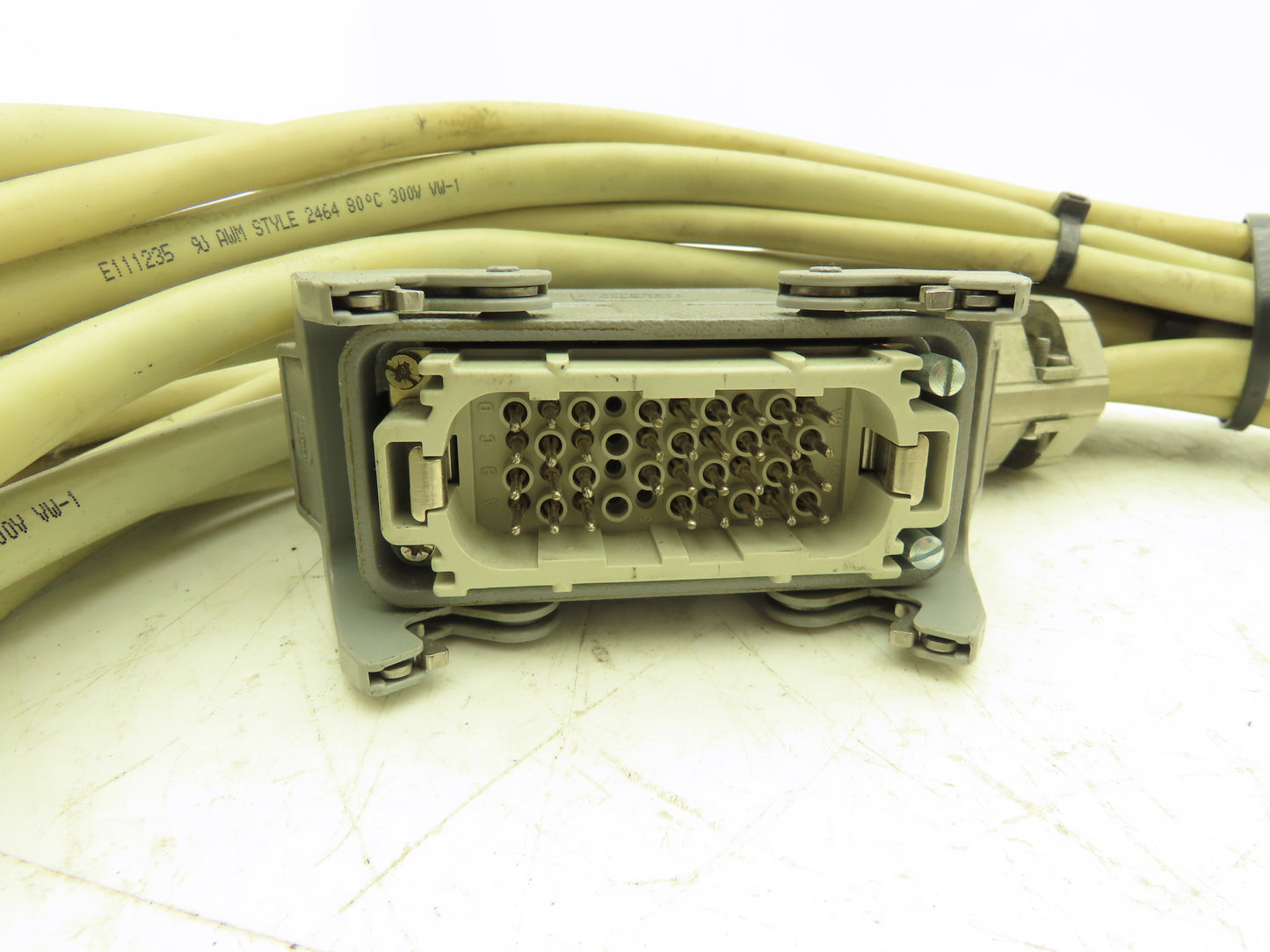 ABB 3HAC3353-1 Robot Control PLC Cable 40'L Amphenol Connectors