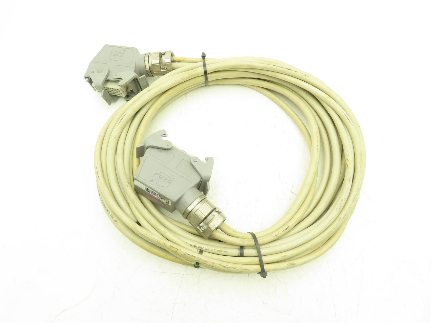 ABB 3HAC3353-1 Robot Control PLC Cable 40'L Amphenol Connectors
