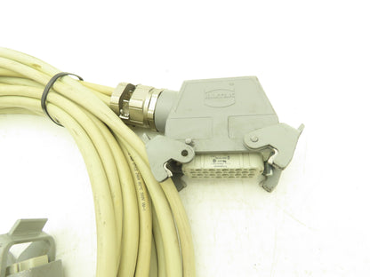 ABB 3HAC3353-1 Robot Control PLC Cable 40'L Amphenol Connectors