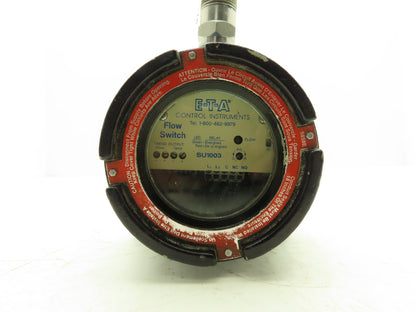 ETA SU1003-01-03-075-SS-02-11-0 Single Point Flow Switch 1/2" NPT Liquids Gases