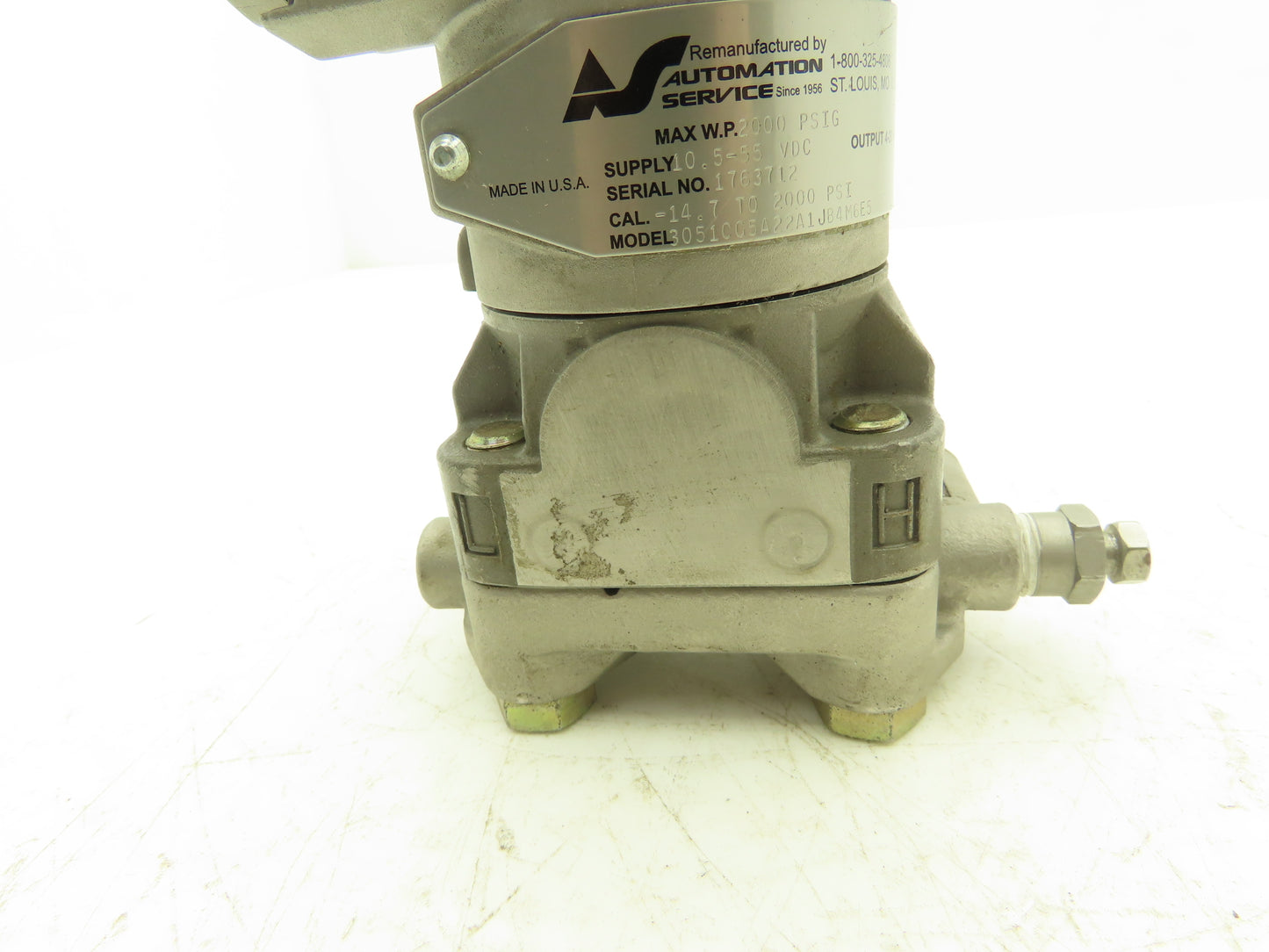 Rosemount 3051CG5A22A1 3051CG5A22A1JB4M6E5 Pressure Transmitter 10.5-55VDC