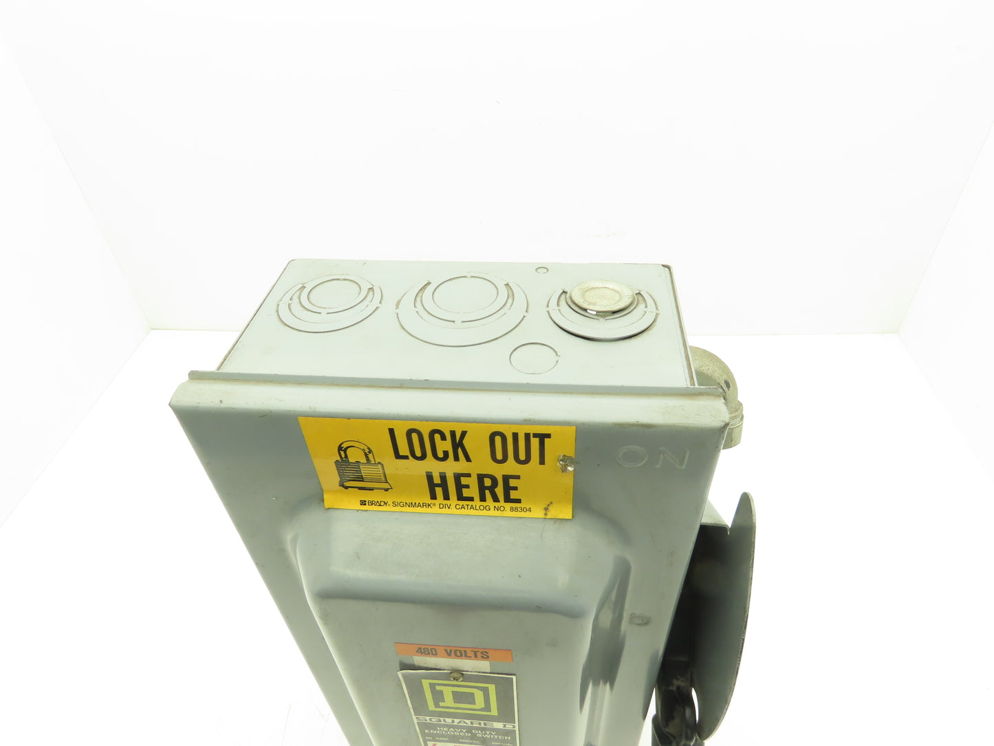 Square D H362 Heavy Duty Fused Safety Disconnect Switch 60A 600VAC Series F1