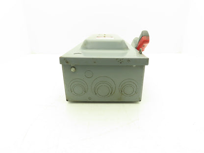 Square D H362 Heavy Duty Fused Safety Disconnect Switch 60A 600VAC Series F1