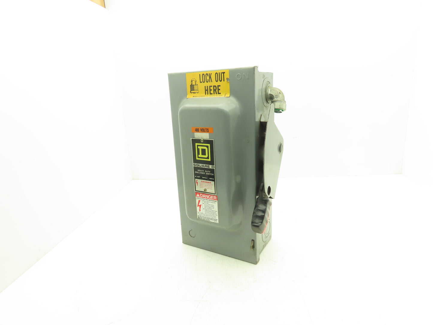 Square D H362 Heavy Duty Fused Safety Disconnect Switch 60A 600VAC Series F1