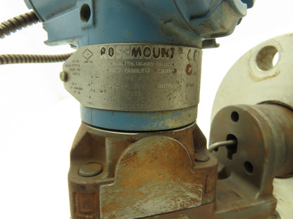 Foxboro 03031-0059-0002 Pressure Transmitter Flanged 2-1/2" Sensors 4' Capillary
