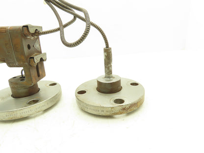 Foxboro 03031-0059-0002 Pressure Transmitter Flanged 2-1/2" Sensors 4' Capillary