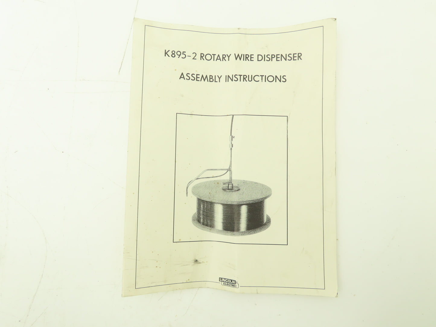 Lincoln Electric K895-2 Rotary Welding Wire Dispenser for Feeder Reels