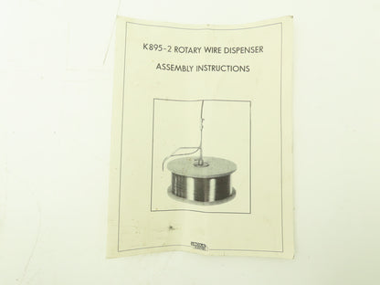 Lincoln Electric K895-2 Rotary Welding Wire Dispenser for Feeder Reels