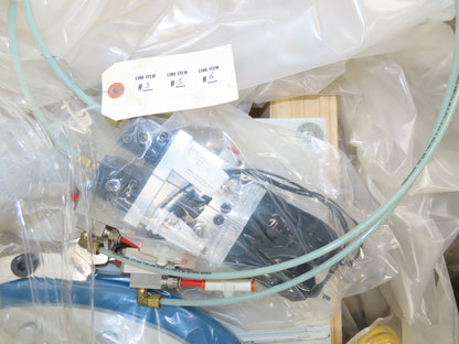 GP Reeves GDP20-400G70 Pneumatic Grease Pump Drum Unloader 55 Gal W/Accessories